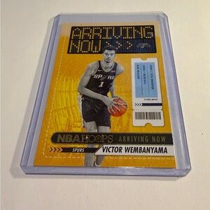 Victor Wembanyama RC Rookie 2023-24 Arriving Now NBA Hoops Panini
